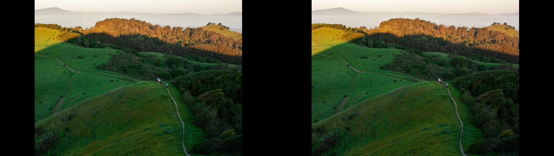 San Pablo Ridge Trail at Sunrise